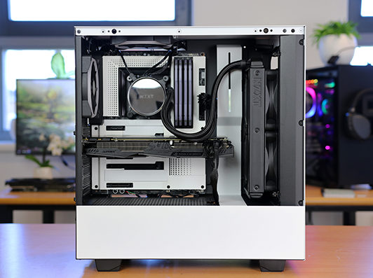 nzxt h500 water cooling