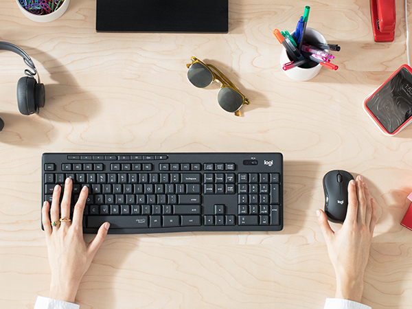 Continent Gemengd ontmoeten Logitech kondigt goedkope draadloze MK295 muis en toetsenbord-set aan |  Techtesters